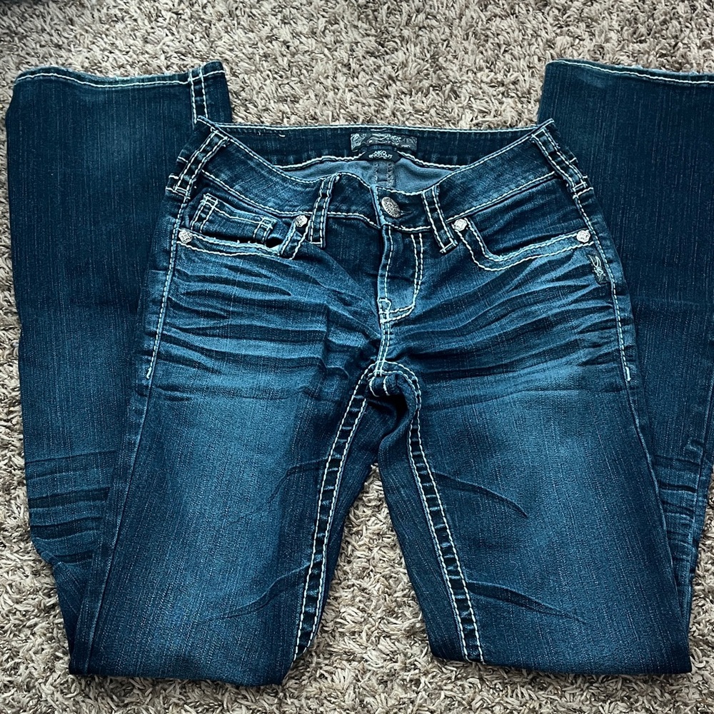 Silver Jeans Dark Blue Aiko Bootcut